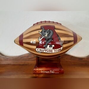 Alabama Roll Tide wooden football
